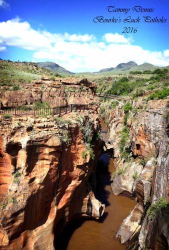 Bourkes luck potholes Panoramic route  